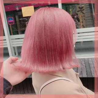 ショート カラー ヘアアレンジ メンズ キッズ ブリーチの髪様 MASATOのヘアスタイル