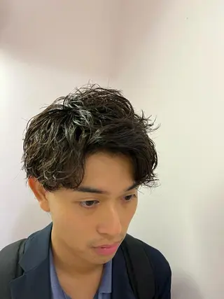 ショート メンズ 工藤 千織のヘアスタイル
