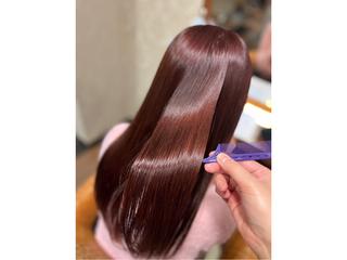 ロング カラー ヤマダ トモナ 🍒🫧‪のヘアスタイル