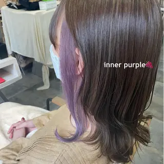 ミディアム カラー 吉村 夏椰のヘアスタイル