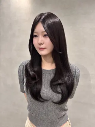 カラー ヘアアレンジ🪽 艶カラー ☆ yuiのヘアスタイル
