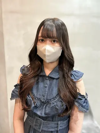 ロング suzuka🌿 レイヤー/艶カラーのヘアスタイル