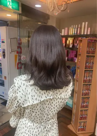 ミディアム カラー 矢野 晃平のヘアスタイル