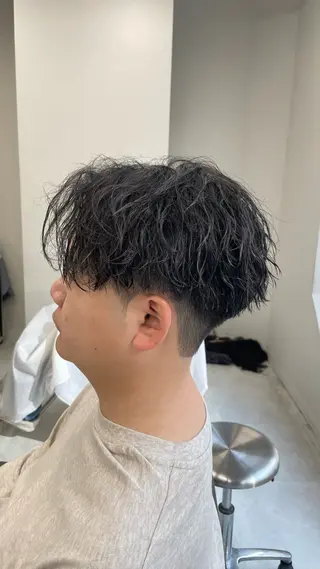 ショート パーマ メンズ メンズ特化AMITY SHINGOのヘアスタイル