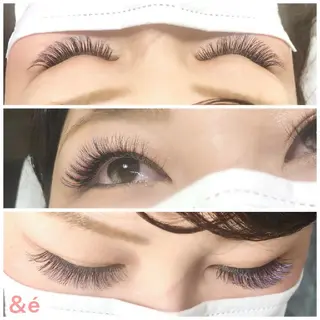 マツエク・マツパ 【&é アンドイー】 河本絵美のマツエク・マツパデザイン