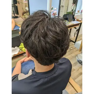 ショート メンズ カラー Kokeshi/吹上 /Rymlhairのヘアスタイル