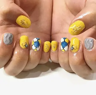 ネイル 渋谷/チップ長さ出し 👑アプレgel-xのネイルデザイン