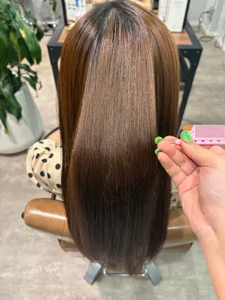 ロング 佐伯 美麗のヘアスタイル