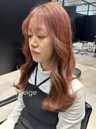ロング カラー 天野 瑠真のヘアスタイル
