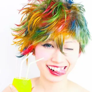 カラー 門田 恭弥のヘアスタイル