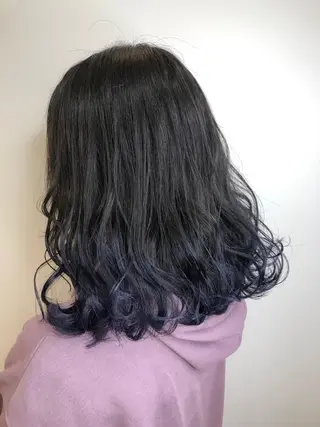 ミディアム カラー 【透明感、艶髪】西村 有司のヘアスタイル