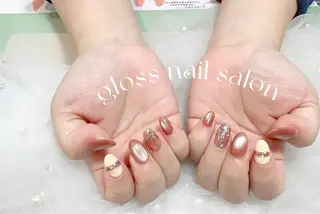 ネイル ゆり🌷 gloss nailのネイルデザイン