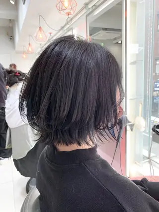 ショート 似合わせボブ🫧 丸みショート藤本のヘアスタイル