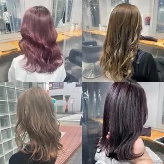 ミディアム カラー 🦋ハイトーンボブ ショート🦋トシキのヘアスタイル