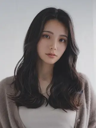 ロング _WHITE 高槻のヘアスタイル