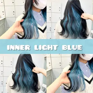 ロング りん🧸透明感カラ ー/ヘアアレンジのヘアスタイル