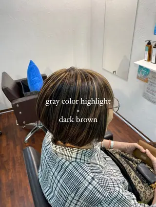 ショート カラー 👑中野区美容師👑 /石塚恒太郎のヘアスタイル