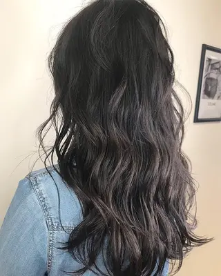 セミロング カラー Lien 深井店のヘアスタイル