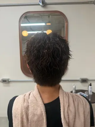パーマ メンズ パーマ特別価格🔥 宇宙のヘアスタイル