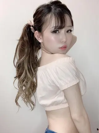 ロング 🌸ドレスアップ 心斎橋店🌸のヘアスタイル