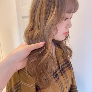 ロング カラー ヘアアレンジ 天神レイヤーカット No.1💖マユカのヘアスタイル