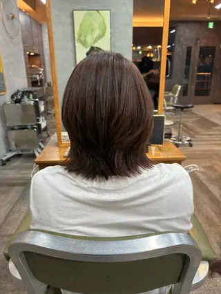 ショート 髪質改善✨透明感 カラー/大木南美のヘアスタイル
