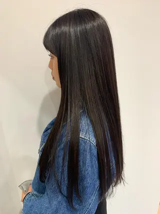 ロング カラー 名駅🦢大人艶カラー 🪽カミヤアカネのヘアスタイル