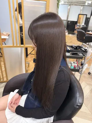 ロング 佐藤景流/自由が丘で 叶う髪質改善/艶髪のヘアスタイル