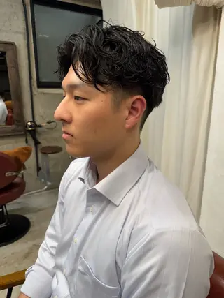 パーマ メンズ メンズパーマ/矢場町 /NODE 下村透依のヘアスタイル