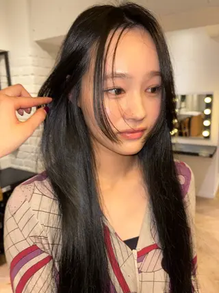 カラー 🪺透明感カラー/ 暖色/カエデ🪺のヘアスタイル
