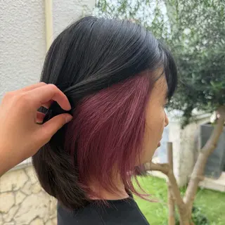 カラー 小玉 みりあのヘアスタイル