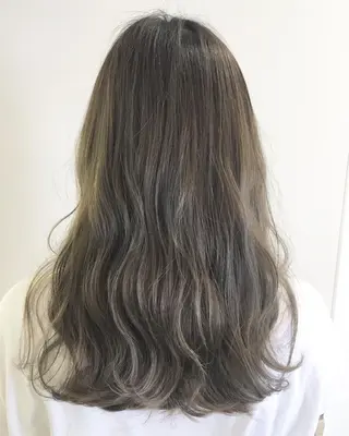 ロング カラー パーマ ヘアアレンジ メンズ 福元友梨 ディレクター✂️のヘアスタイル
