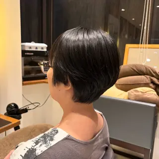 ショート 森田 玲央のヘアスタイル