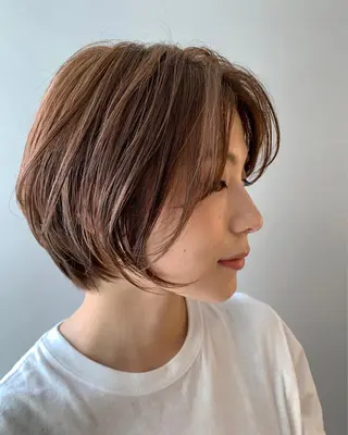 ショート ヒラカホ/目黒/ ブリーチ/似合わせのヘアスタイル