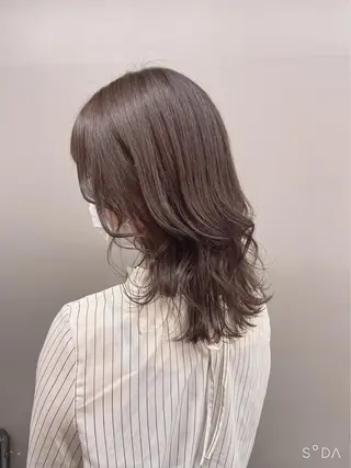 ロング カラー 🔷横浜1のパーマ 職人🔷将太郎のヘアスタイル