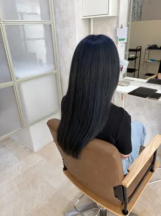 セミロング 💙まこと💙艶 カラー(Rico)のヘアスタイル
