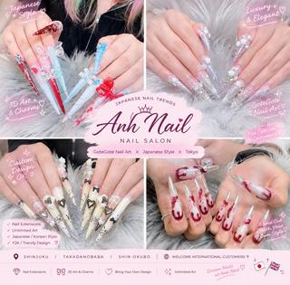 ネイル ANH ゴテゴテ ネイルスタジオのネイルデザイン