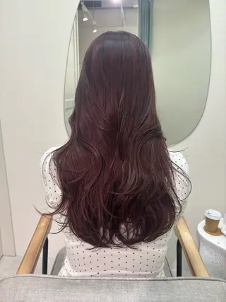 ロング カラー 広島/ヘアセット /ベージュ/わかなのヘアスタイル