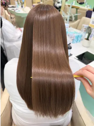 ロング カラー 髪質改善/透明感カラ ー/Ayana 🍒のヘアスタイル