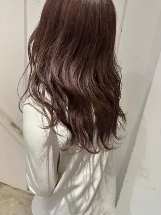 セミロング カラー newi京橋 【noa】のヘアスタイル