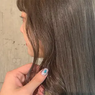 ロング kiyono ⭐︎ダブルカラーのヘアスタイル