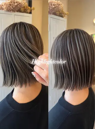 ショート カラー 高橋 那美のヘアスタイル