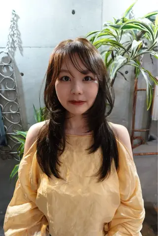 ロング カラー ヘアアレンジ 大林 エリコのヘアスタイル