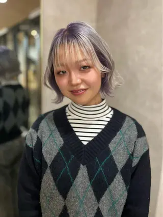 ショート レイヤー♡ຼ ボブ/renaのヘアスタイル