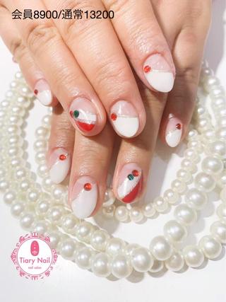 ネイル 💗🪽Tiary Nail🪽💗のネイルデザイン