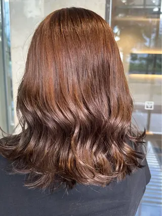 ミディアム カラー 和田 直也のヘアスタイル