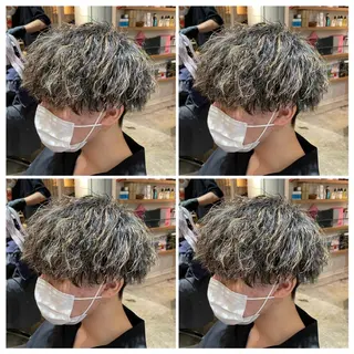 カラー パーマ メンズ ✨美髪改善 特化✨ユウヤ🇰🇷のヘアスタイル