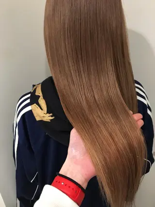 ロング 🌈評価No.1🌈 艶髪カラー❌エクステのヘアスタイル