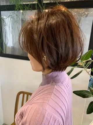 ショート SNS撮影用 髪質改善モデル募集のヘアスタイル