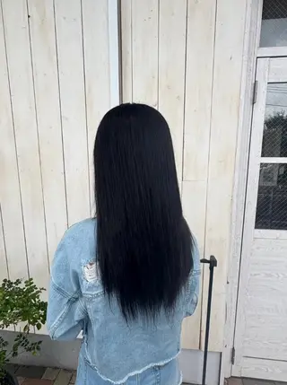 ロング カラー かねこ くれはのヘアスタイル